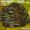 【2027年2月上旬納品】MILITARIA 1911 2026年新作  タイガーストライプシネマエディション生地　スーバニアジャケット