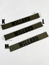 Patch set  "Apocalypse Now" movie Captain Willard insignia set, dress-up parts