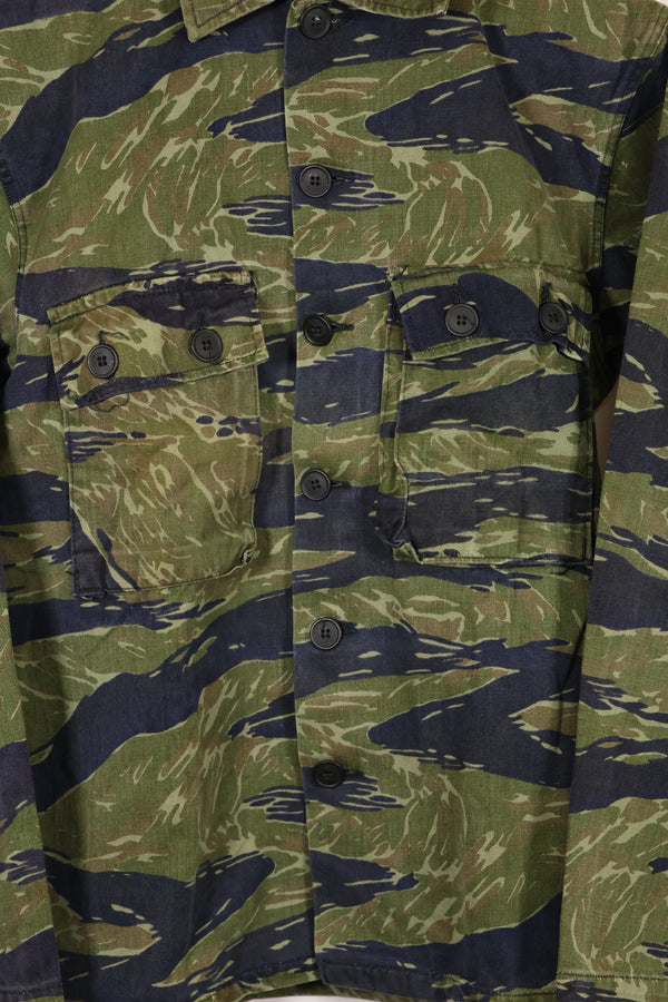 実物　TO78 A-M 沖縄タイガー　タイガーストライプ　シャツ　中古品