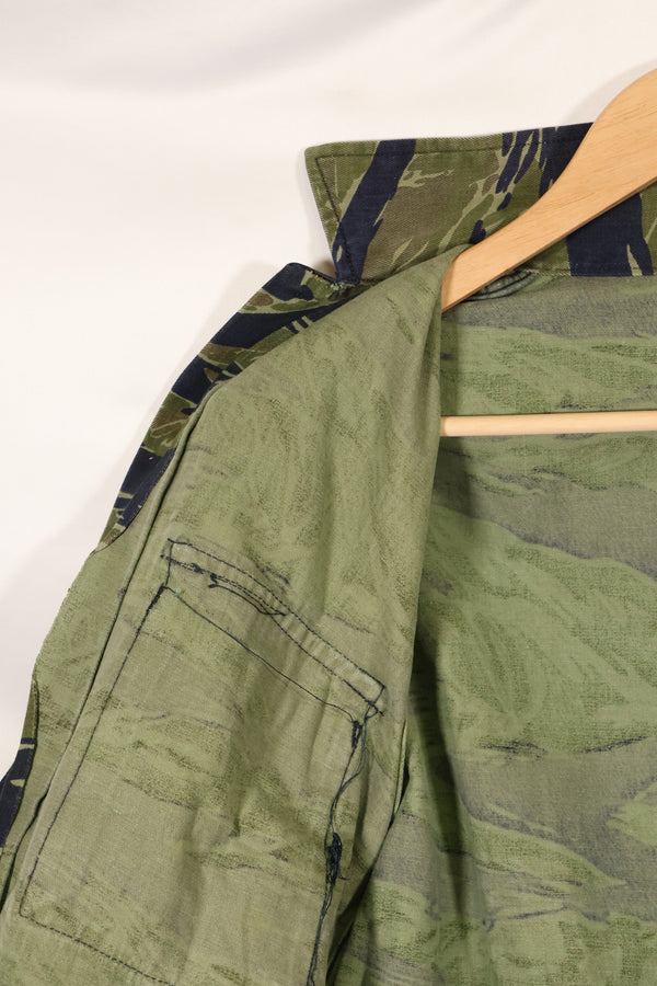 実物　TO78 A-M 沖縄タイガー　タイガーストライプ　シャツ　中古品