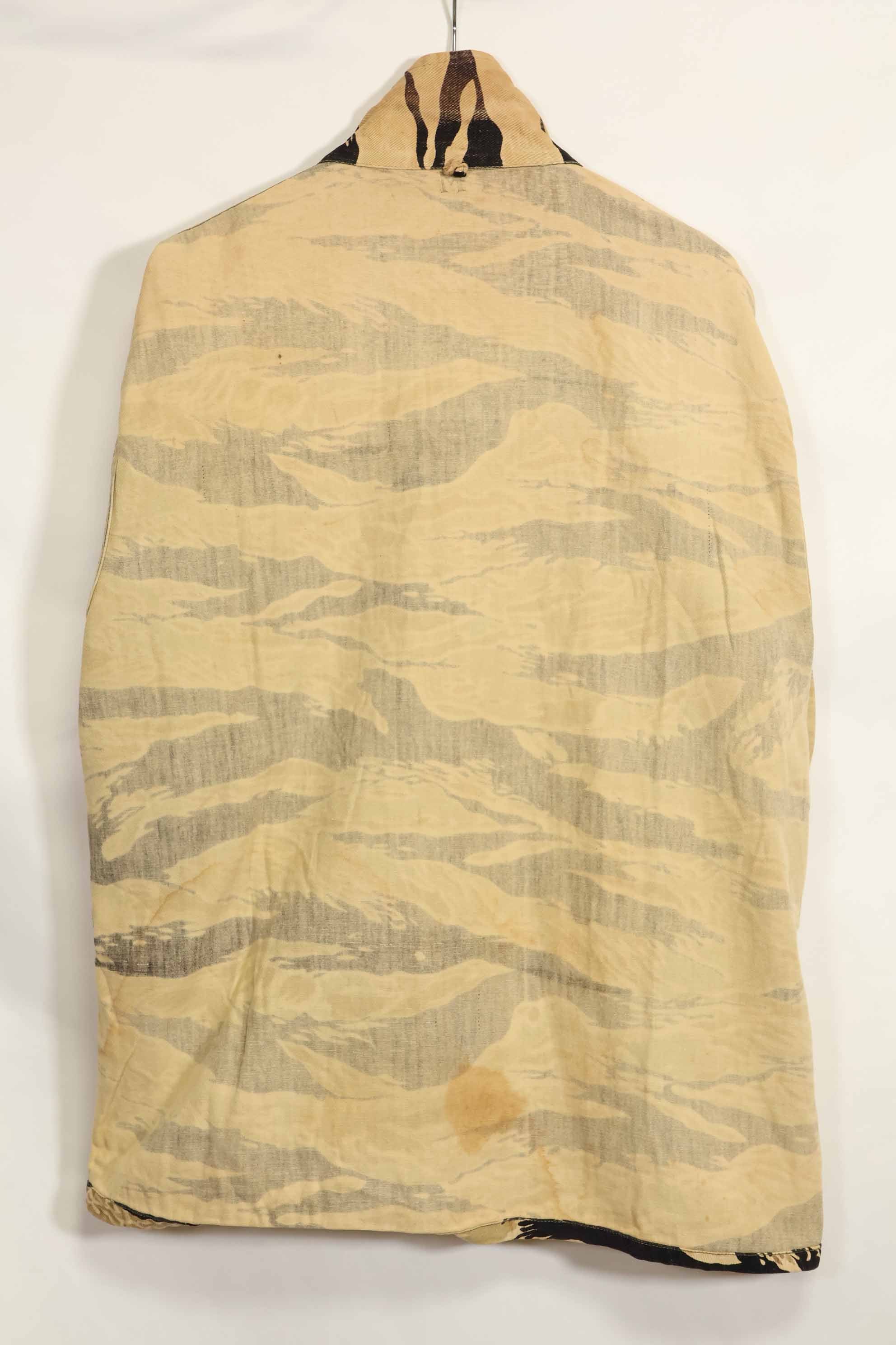 1960年代　初期　ゴールドタイガー　タイガーストライプシャツ　パッチ付　USカット　M　中古品