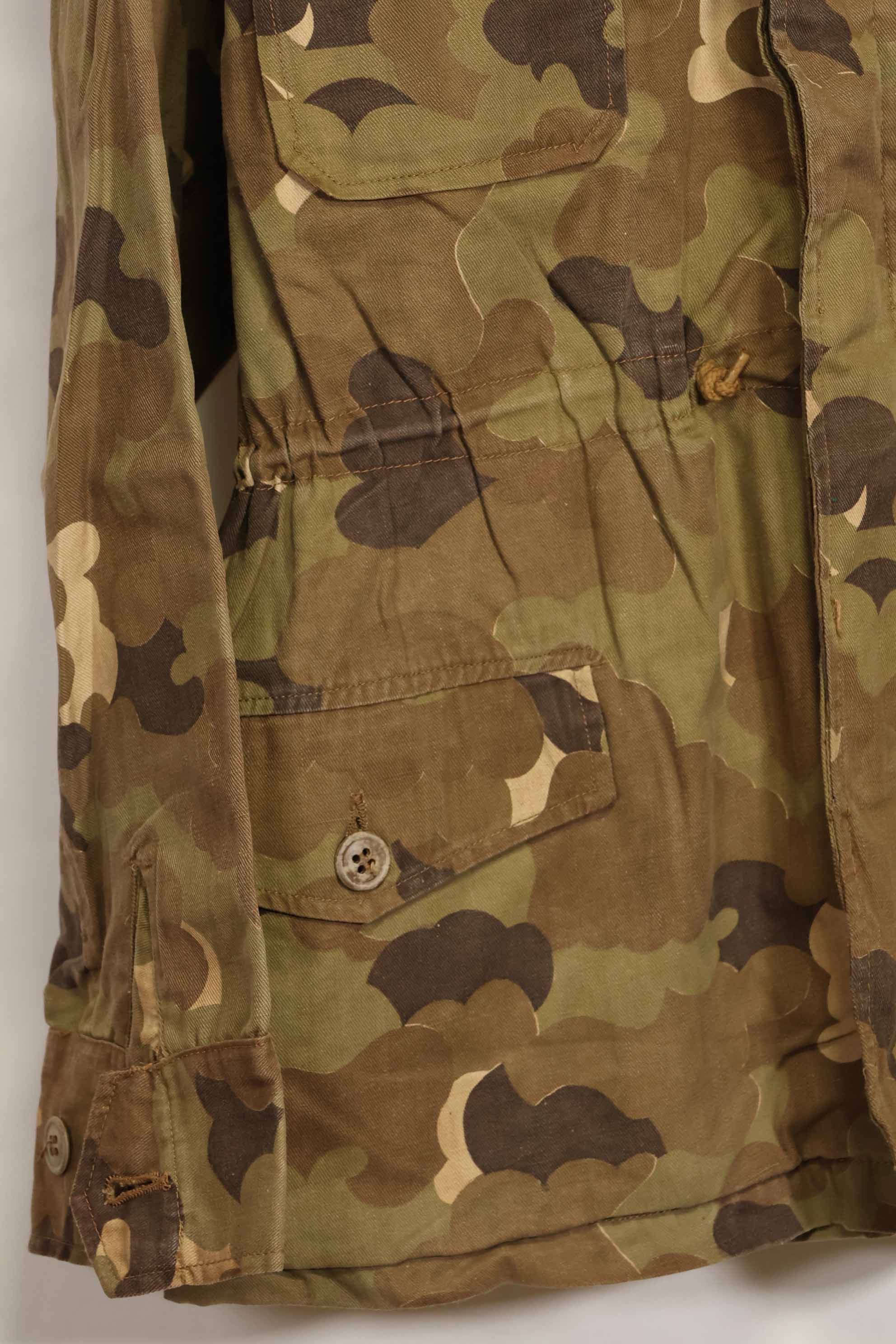 1960年代　ARVN　野戦憲兵　ミッチェル迷彩　フィールドジャケット　中古品