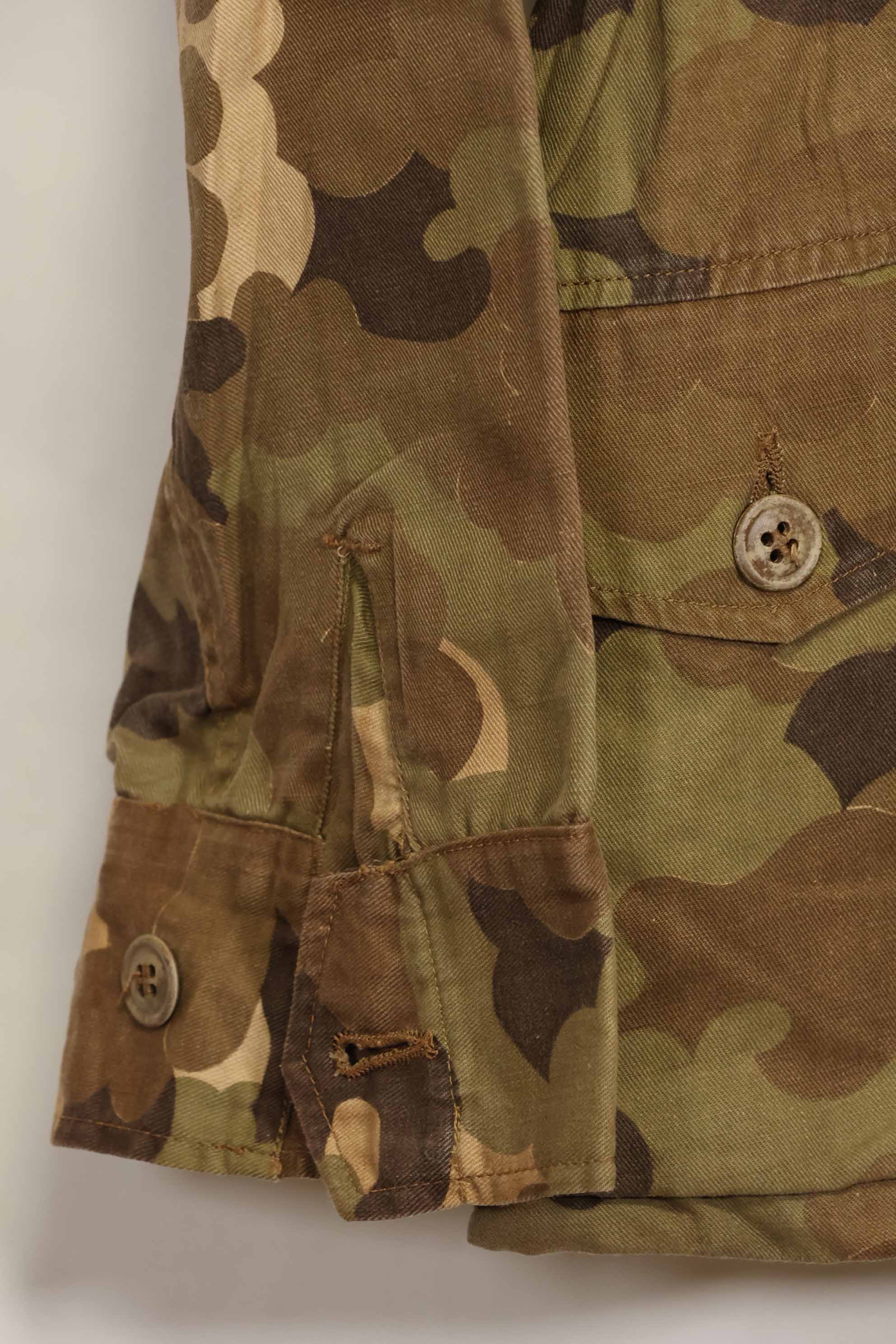 1960年代　ARVN　野戦憲兵　ミッチェル迷彩　フィールドジャケット　中古品