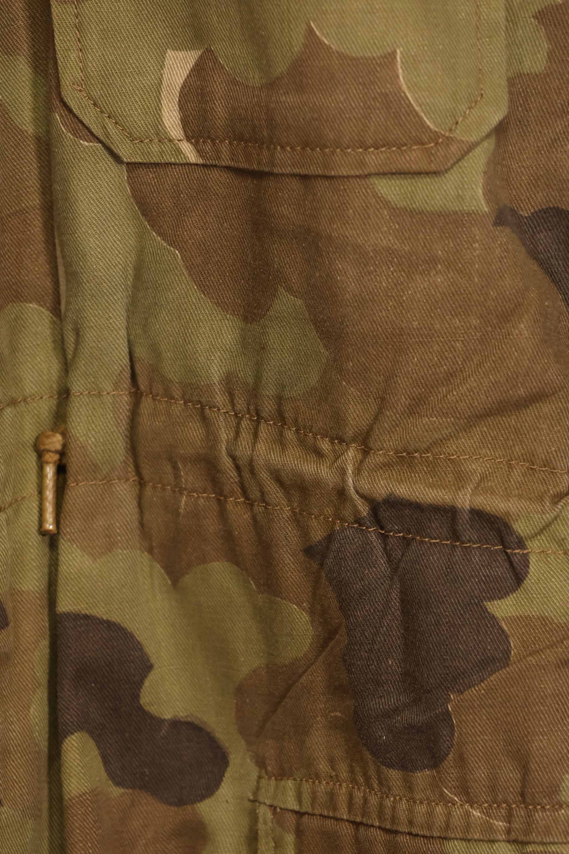 1960年代　ARVN　野戦憲兵　ミッチェル迷彩　フィールドジャケット　中古品