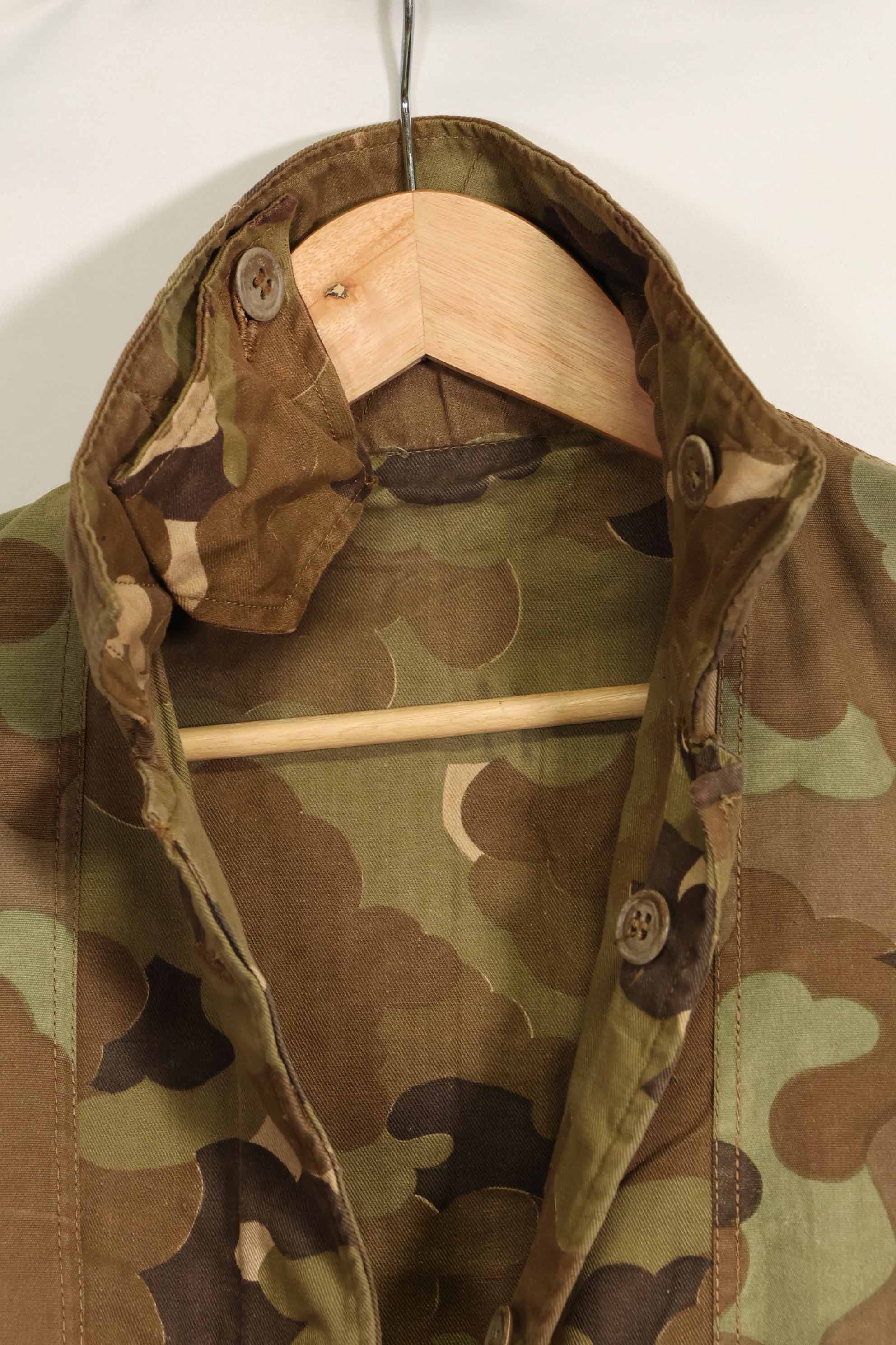 1960年代　ARVN　野戦憲兵　ミッチェル迷彩　フィールドジャケット　中古品