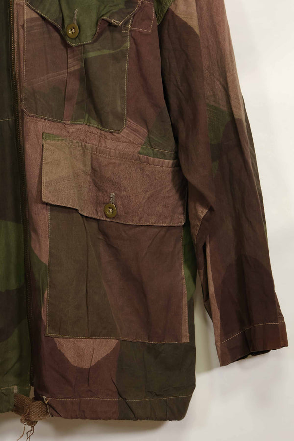 1943年製　イギリス軍　SAS　WINDPROOF　スモック　ジッパー改造　インドシナ戦争　中古品