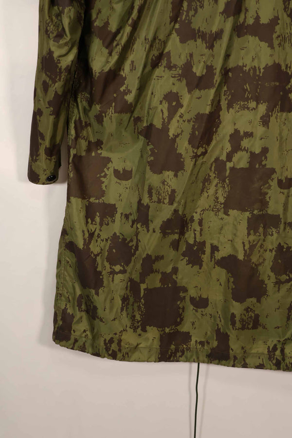 実物　1967年製　オーストラリア軍　迷彩レインコート　中古品　D