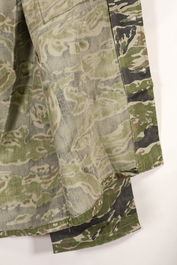 1960年代　タイガーストライプ　シャツ　CIDGパターン　状態良い　中古品