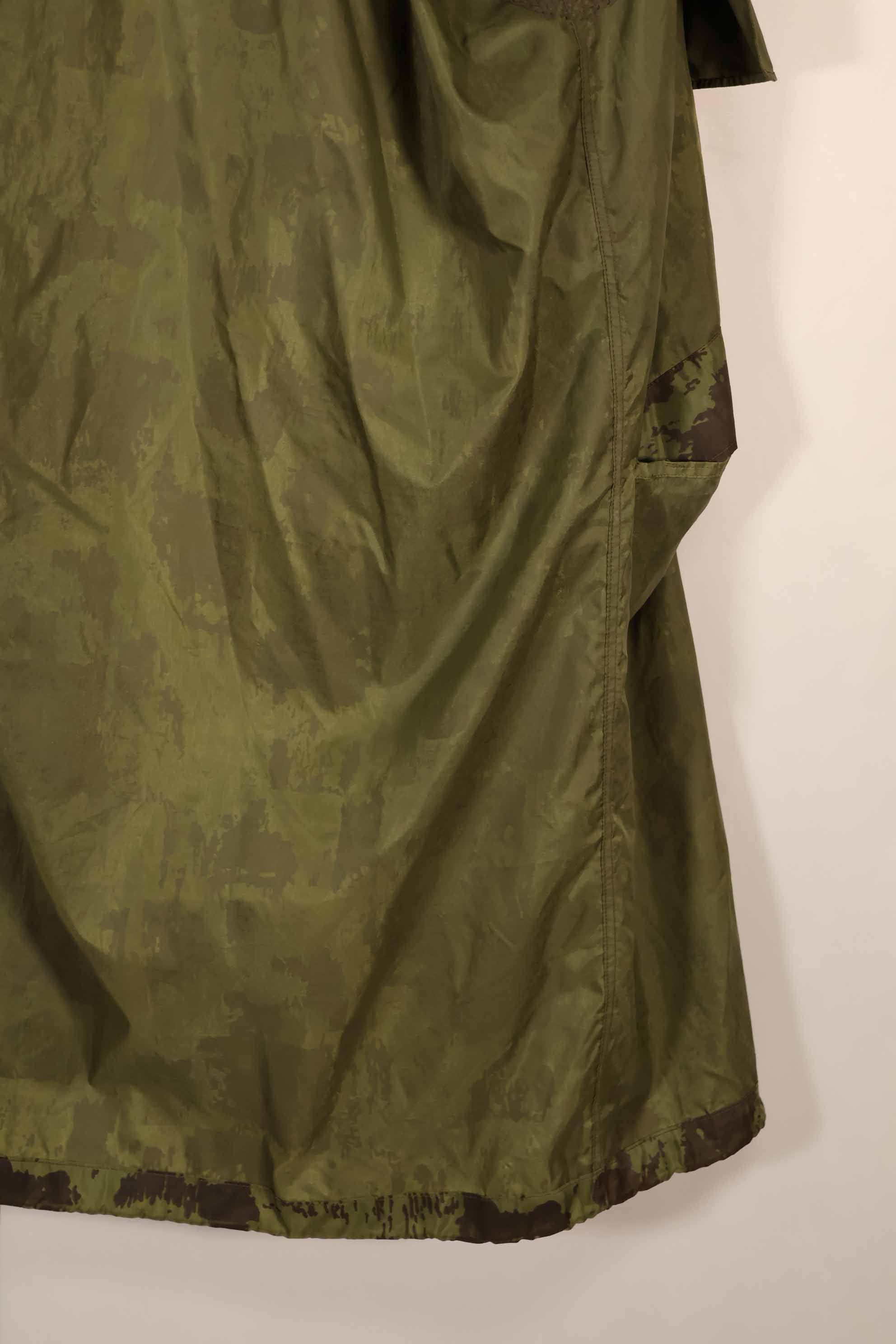実物　1967年製　オーストラリア軍　迷彩レインコート　中古品　D