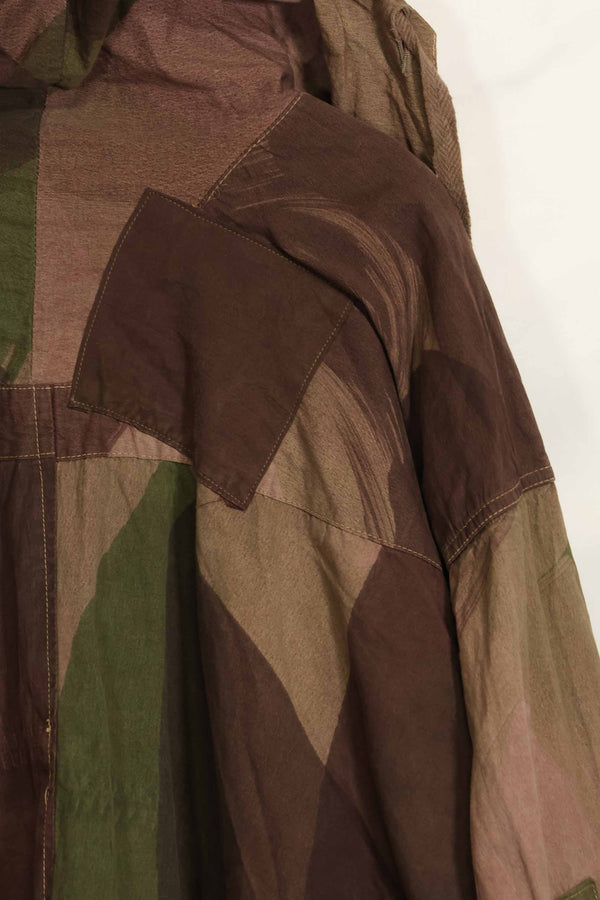 1943年製　イギリス軍　SAS　WINDPROOF　スモック　ジッパー改造　インドシナ戦争　中古品