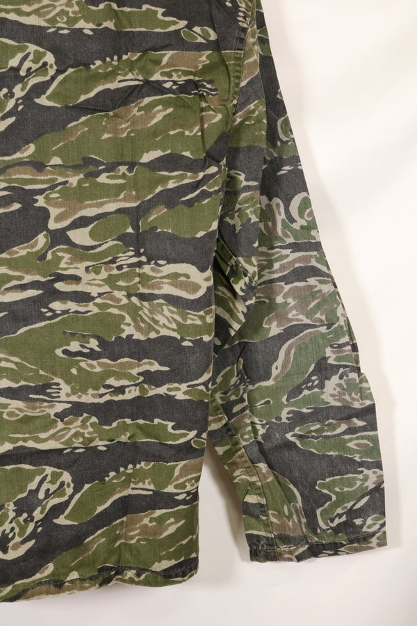 1960年代　タイガーストライプ　シャツ　CIDGパターン　状態良い　中古品