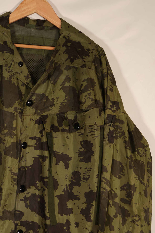 実物　1967年製　オーストラリア軍　迷彩レインコート　中古品　E
