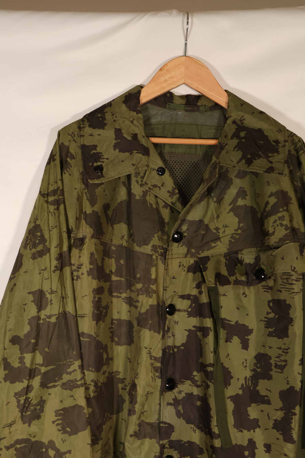 実物　1967年製　オーストラリア軍　迷彩レインコート　中古品　E