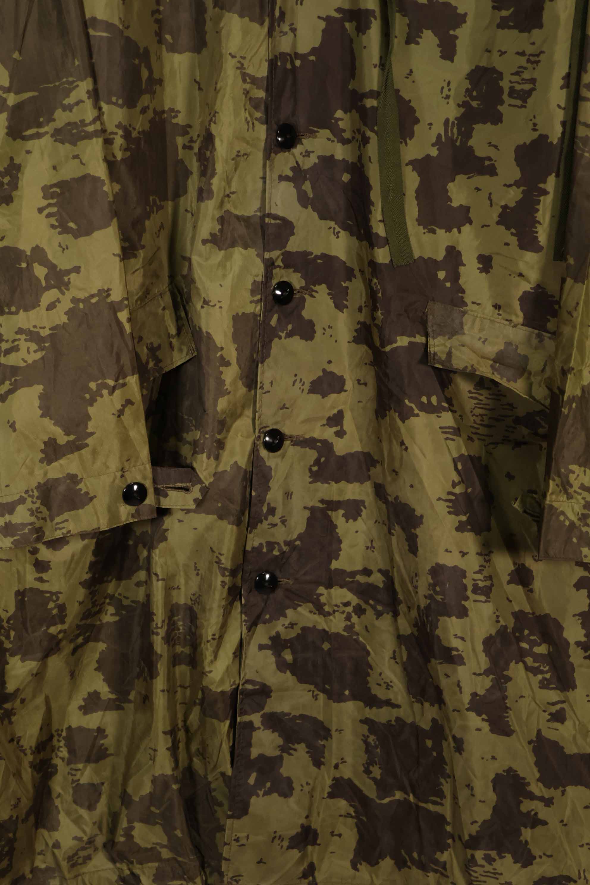 実物　1967年製　オーストラリア軍　迷彩レインコート　中古品　E