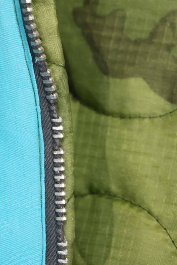 1969年〜70年　ベトナム戦争　ERDL迷彩ポンチョ製　ツアージャケット　ベトジャン　QUINHON　中古品