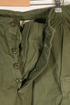 Estimated 1965 contract L-S 2nd Model Jungle Fatigue pants, good condition, used.