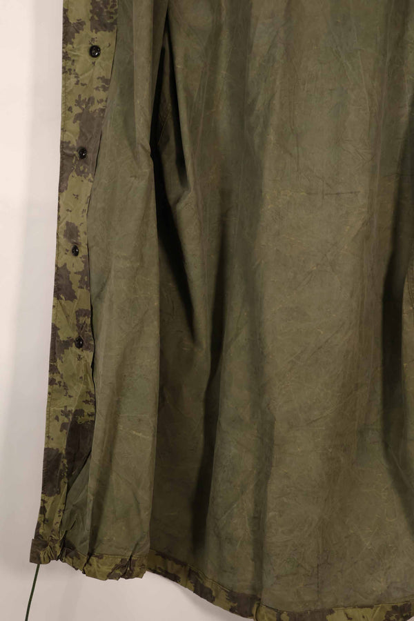 実物　1967年製　オーストラリア軍　迷彩レインコート　中古品　E