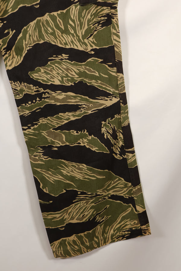 実物　沖縄タイガー　タイガーストライプ　パンツ　Asian Cut　褪色あり　中古品