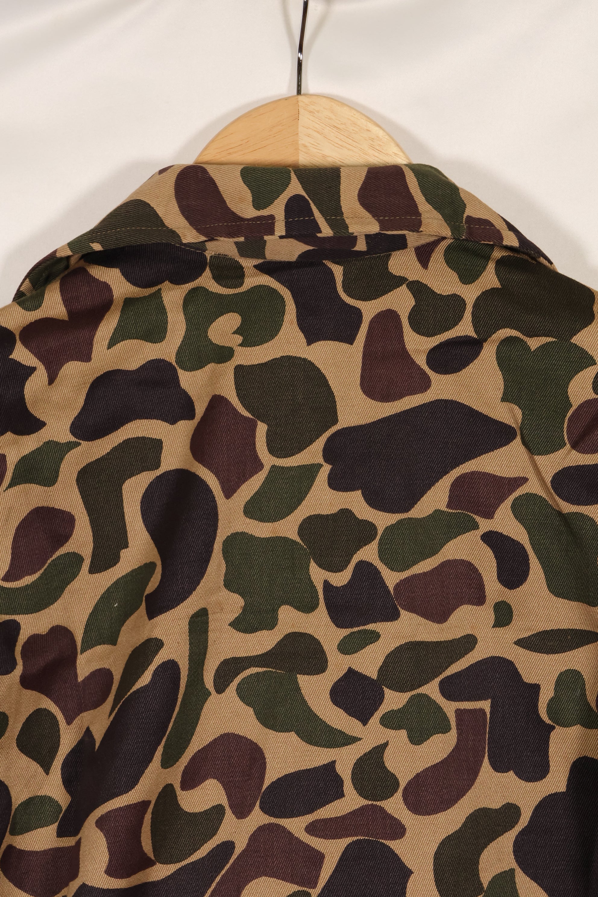 1960年代前半　デッドストック　A-M　CIDG　ベオガム迷彩　Asian カット　シャツ　