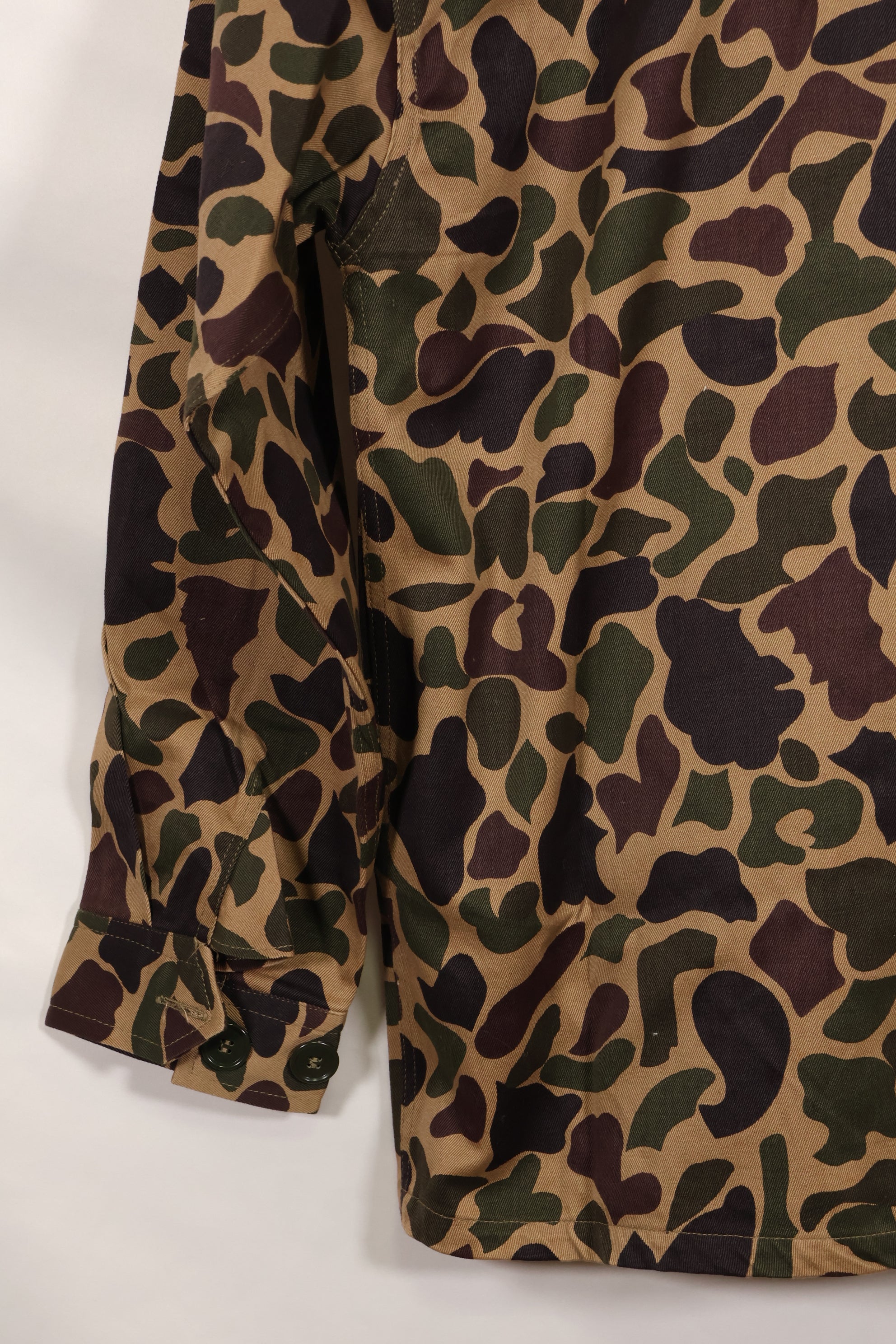 1960年代前半　デッドストック　A-M　CIDG　ベオガム迷彩　Asian カット　シャツ　