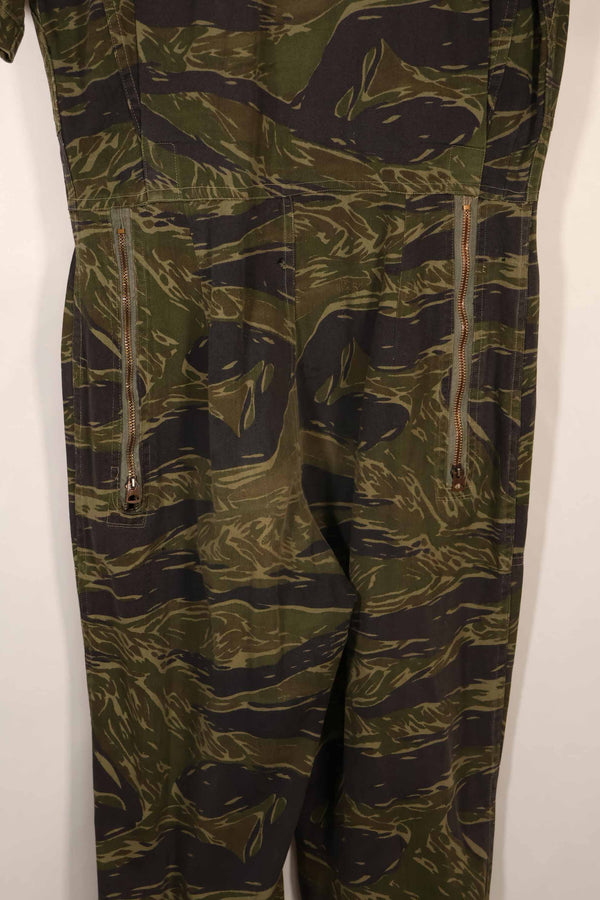 実物生地　アメリカ空軍　TYPE K2-B タイガーストライプ　フライトスーツ　中古品