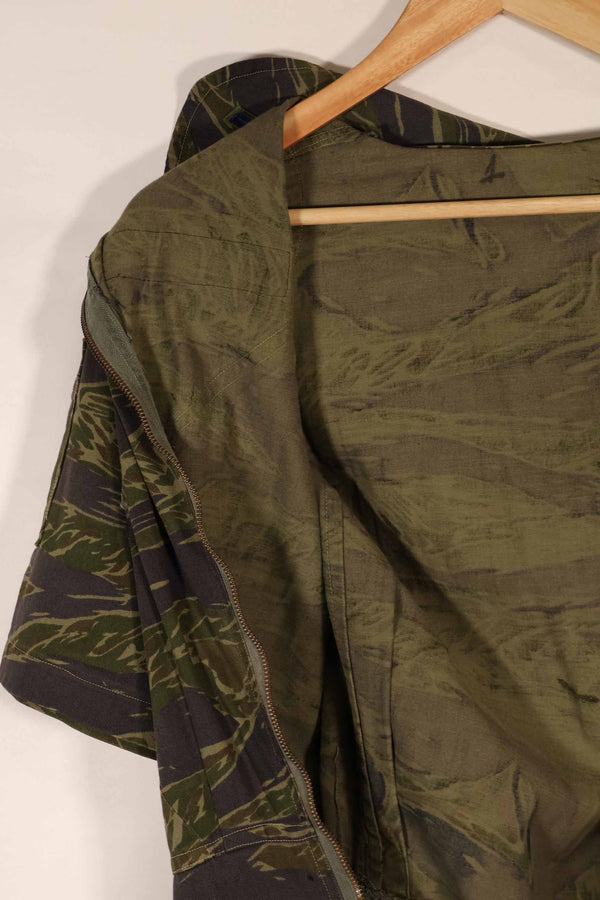 実物生地　アメリカ空軍　TYPE K2-B タイガーストライプ　フライトスーツ　中古品