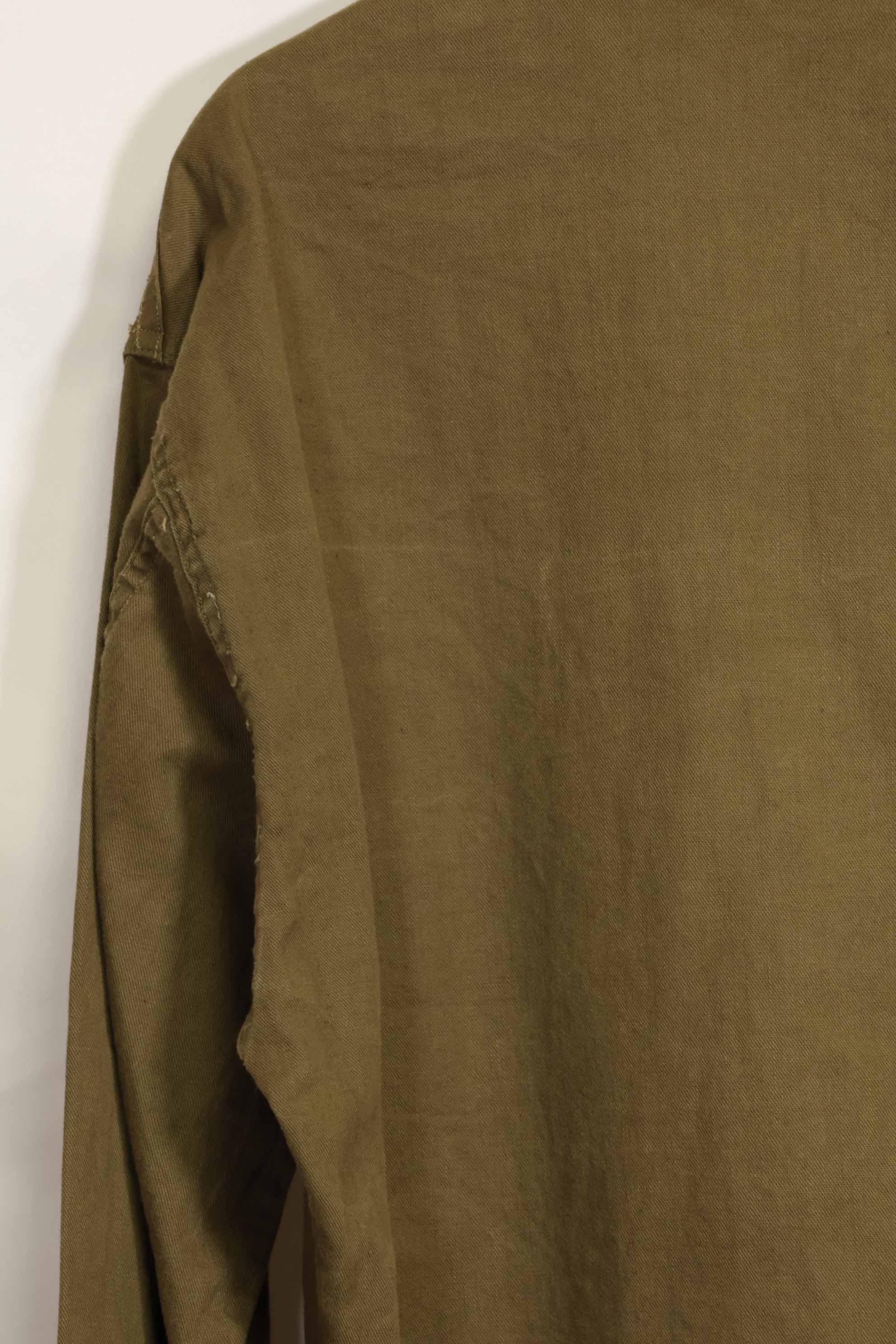 1960年代　沖縄CISO調達　ユーティリティシャツ　FEC契約　レア品　中古品