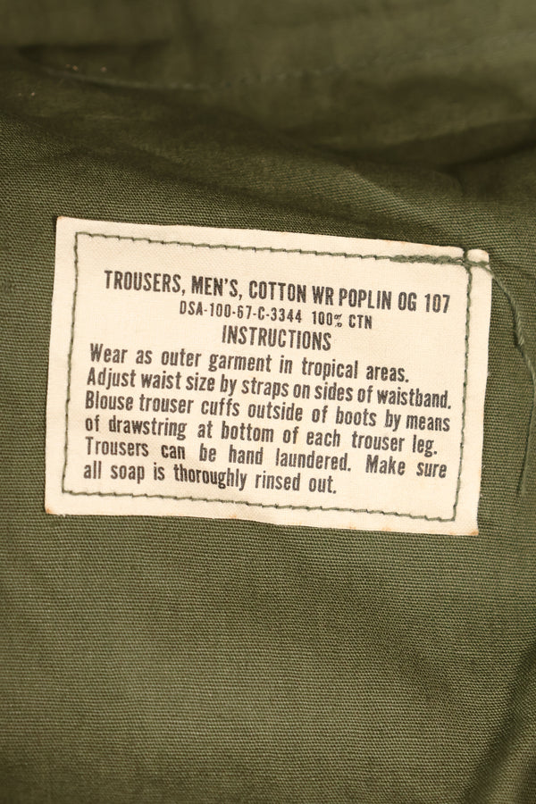 1967 Contract Deadstock L-L 3rd Model Jungle Fatigue Pants