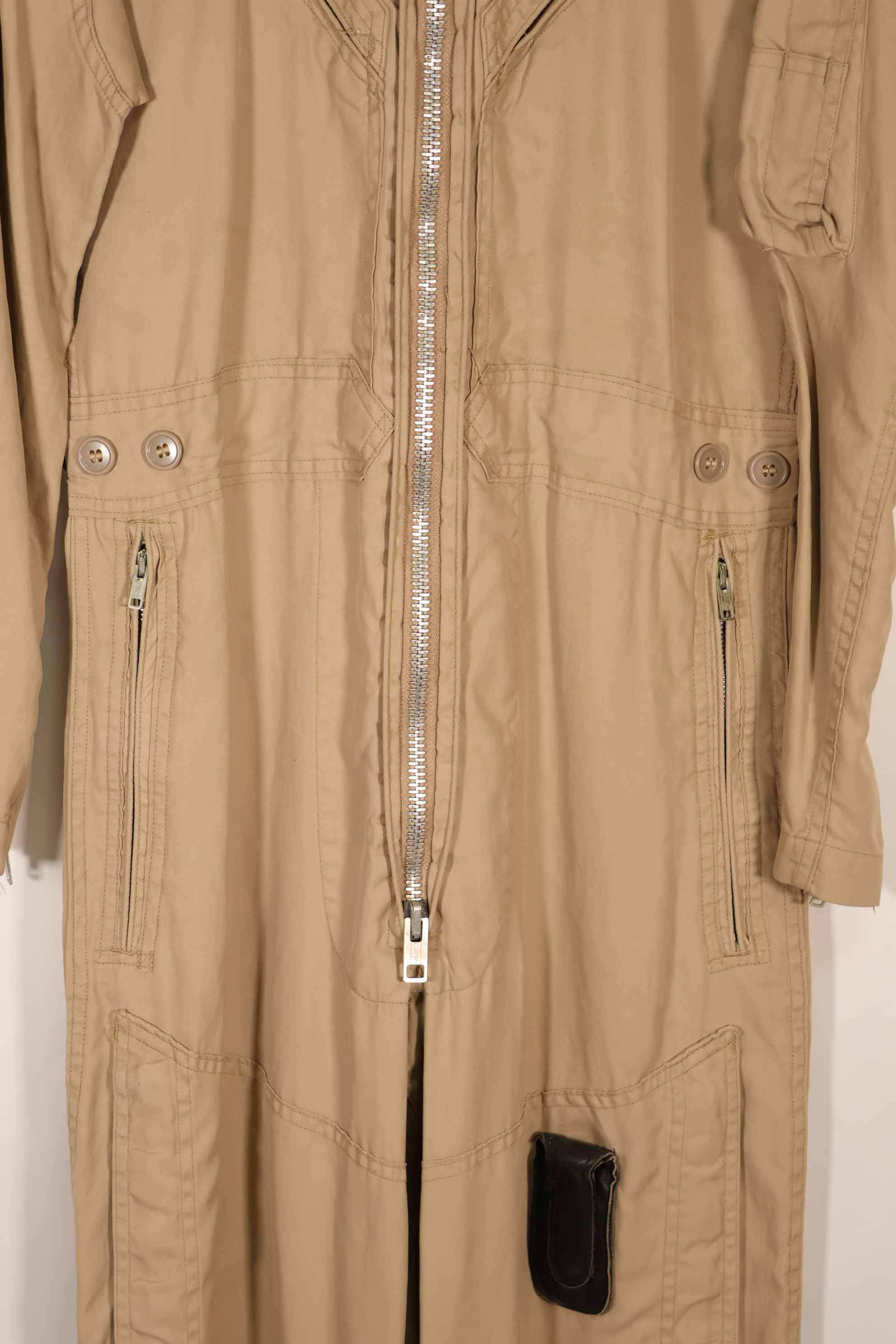 実物　1958年製　アメリカ海軍　夏用フライトスーツ　36 SHORT　サイズ　ほぼ未使用　A