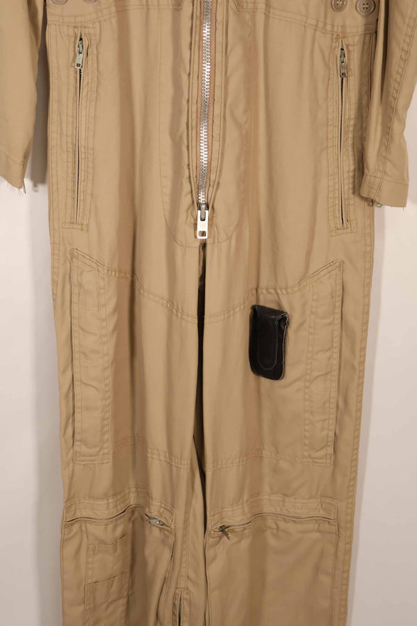 実物　1958年製　アメリカ海軍　夏用フライトスーツ　36 SHORT　サイズ　ほぼ未使用　A