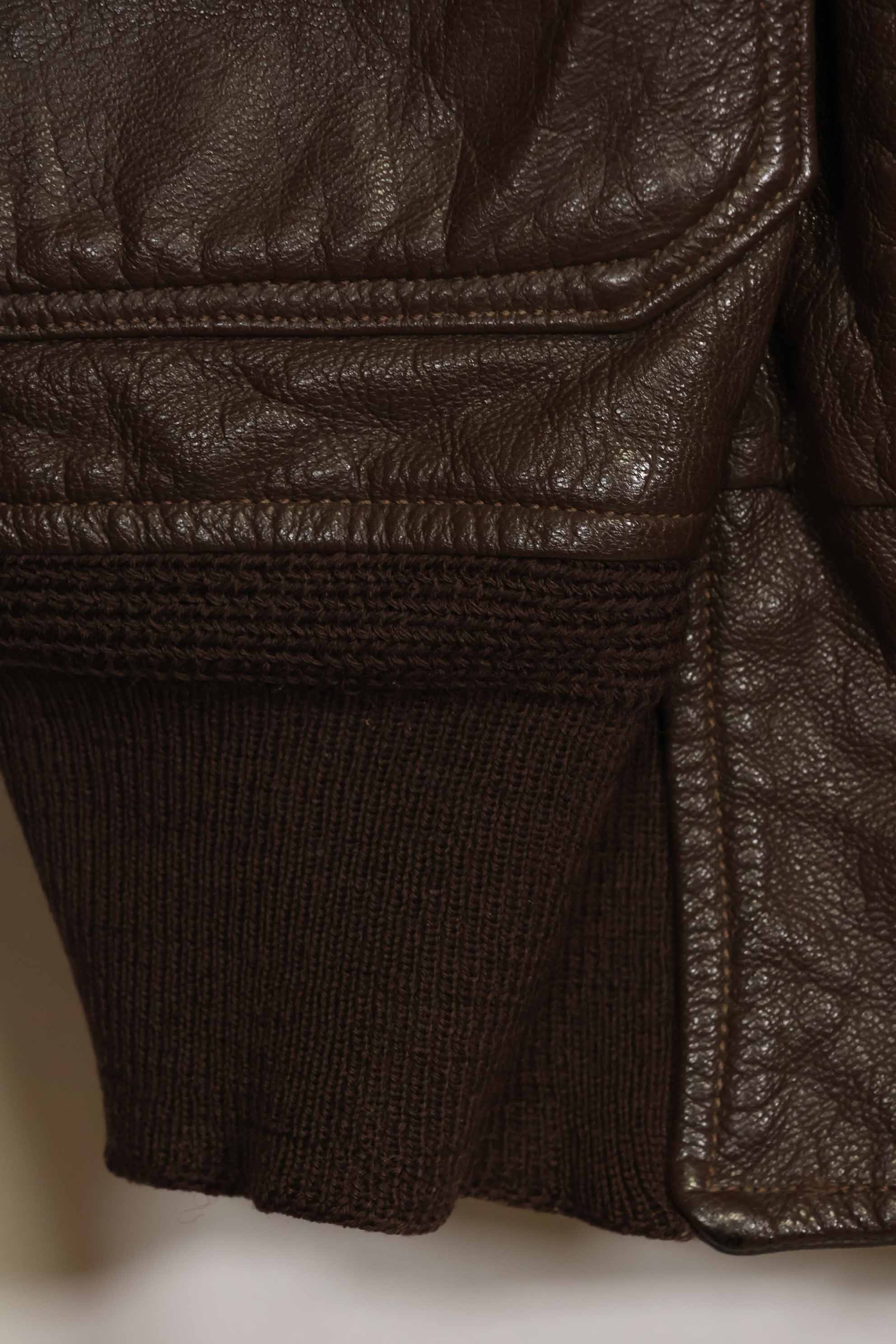 1960's U.S. Navy G-1 Flight Jacket Size 42 Snoopy Local Paint Used