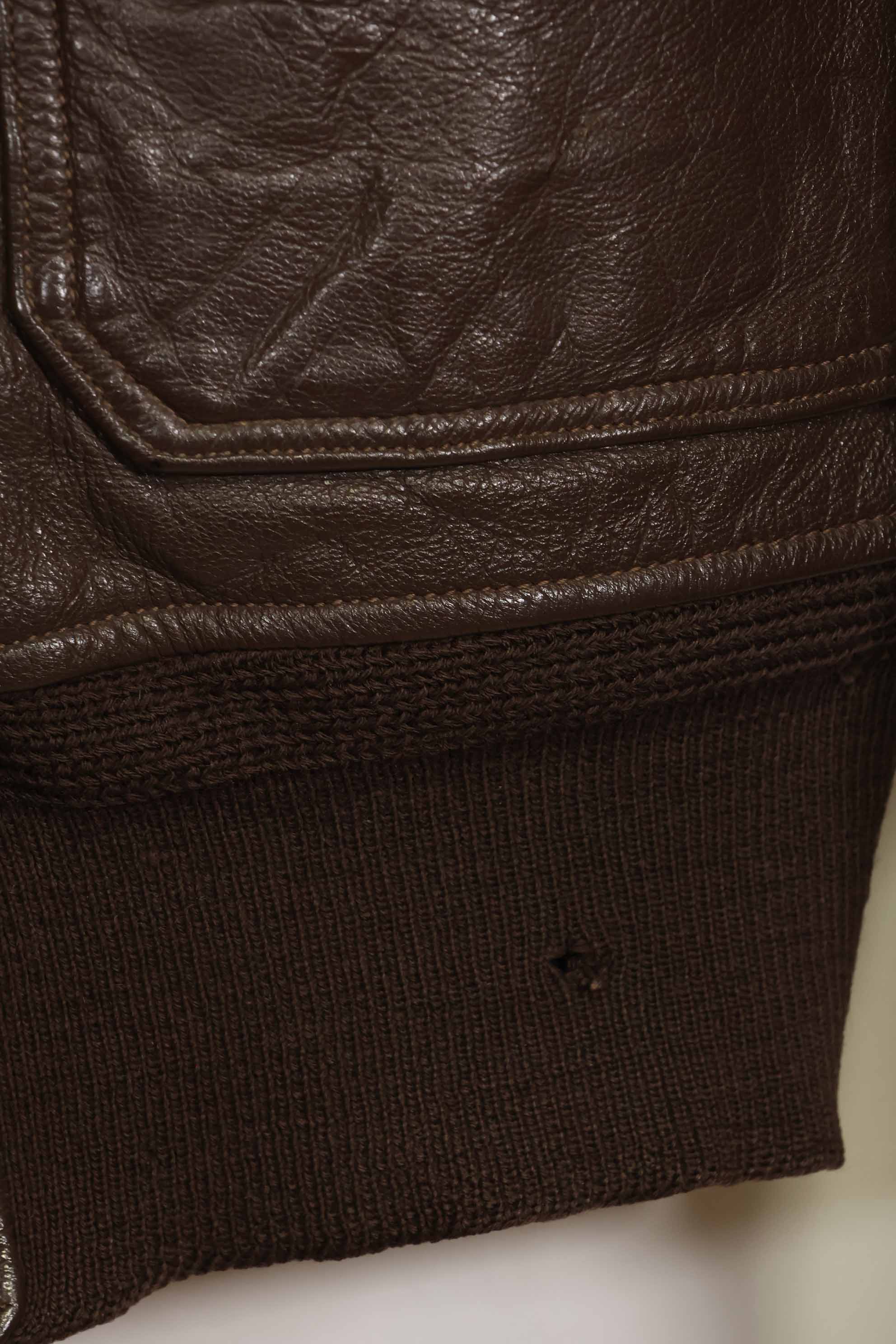 1960's U.S. Navy G-1 Flight Jacket Size 42 Snoopy Local Paint Used