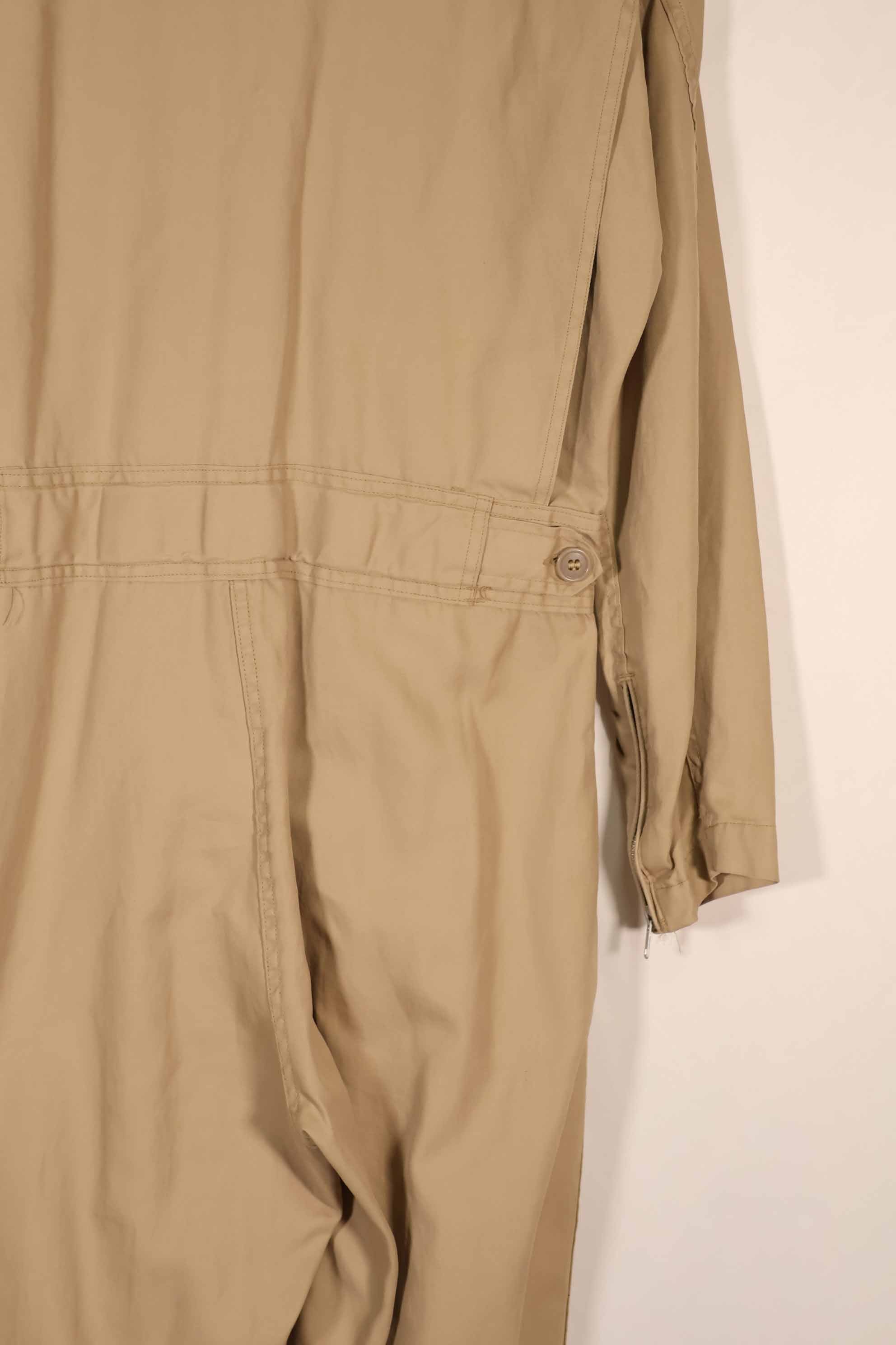 実物　1958年製　アメリカ海軍　夏用フライトスーツ　36 SHORT　サイズ　ほぼ未使用　A