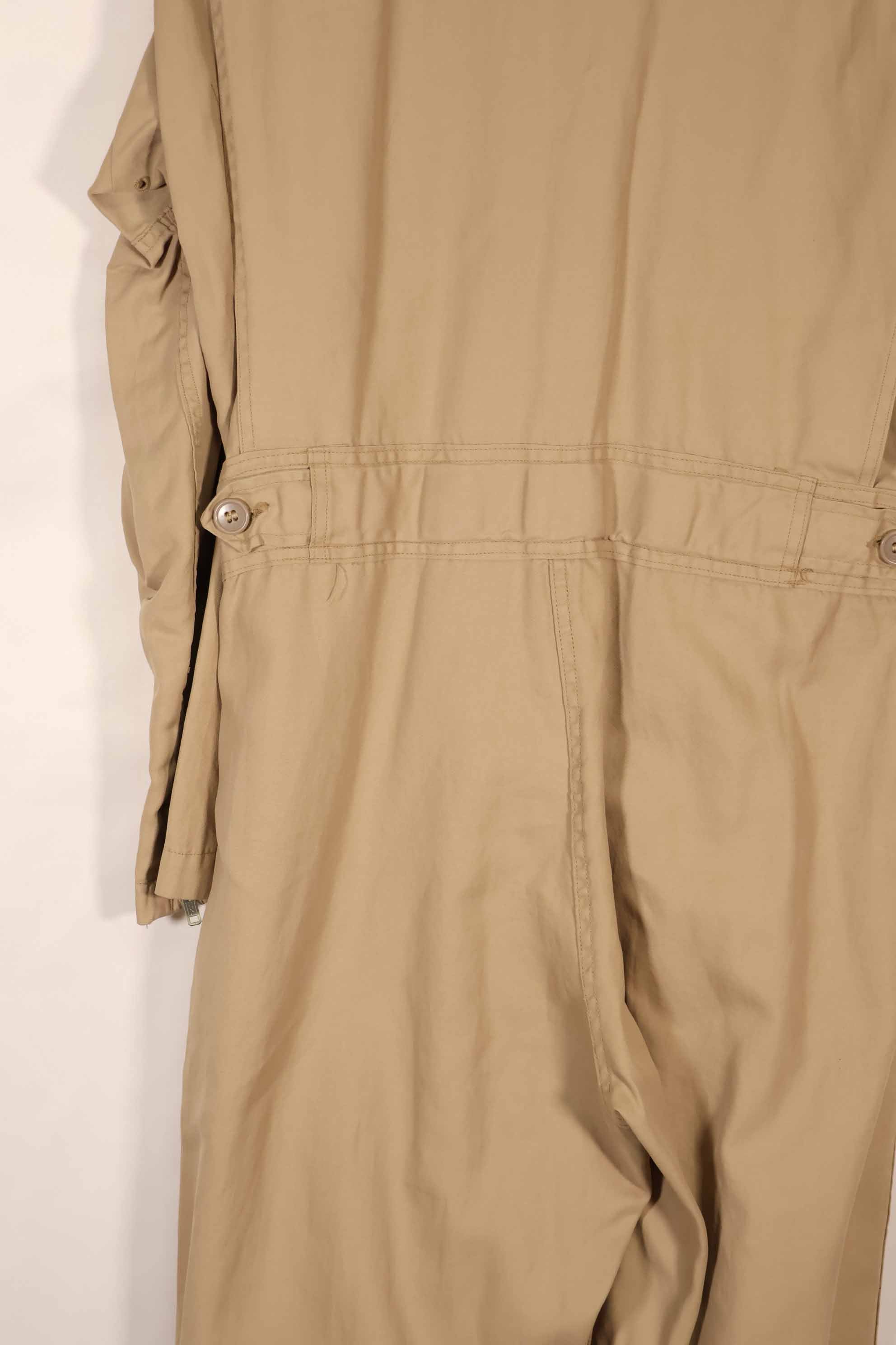 実物　1958年製　アメリカ海軍　夏用フライトスーツ　36 SHORT　サイズ　ほぼ未使用　A