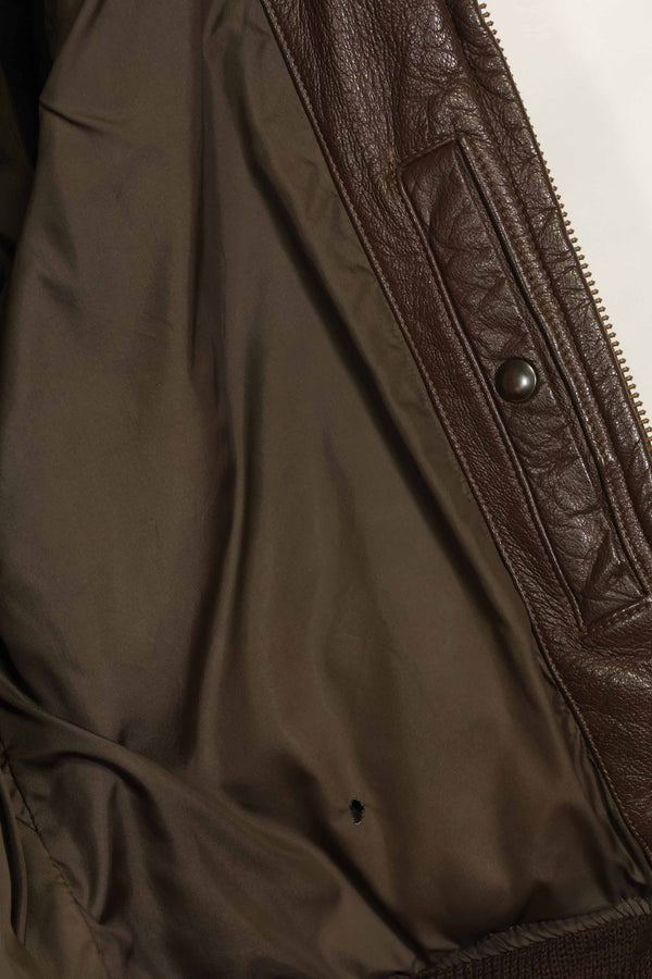 1960's U.S. Navy G-1 Flight Jacket Size 42 Snoopy Local Paint Used