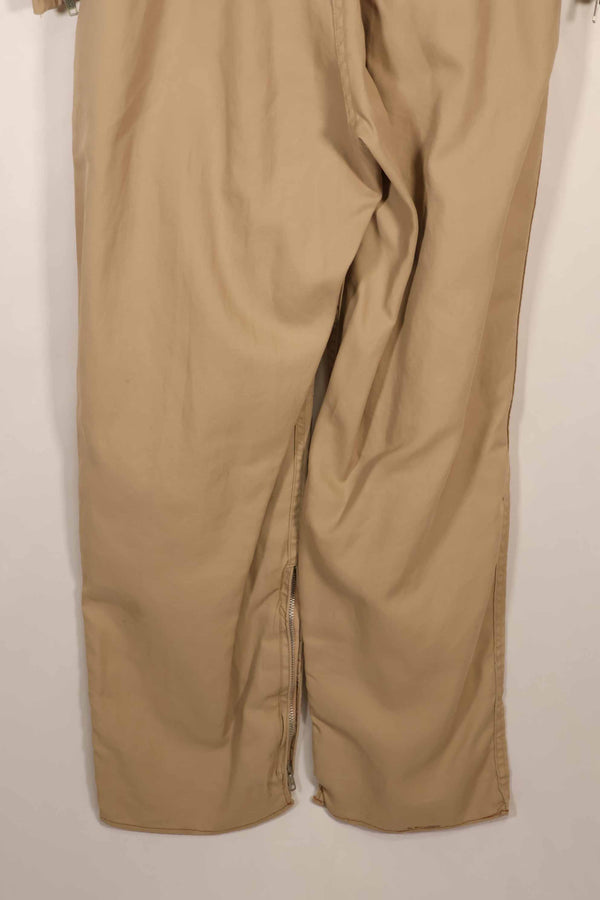 実物　1958年製　アメリカ海軍　夏用フライトスーツ　36 SHORT　サイズ　ほぼ未使用　A