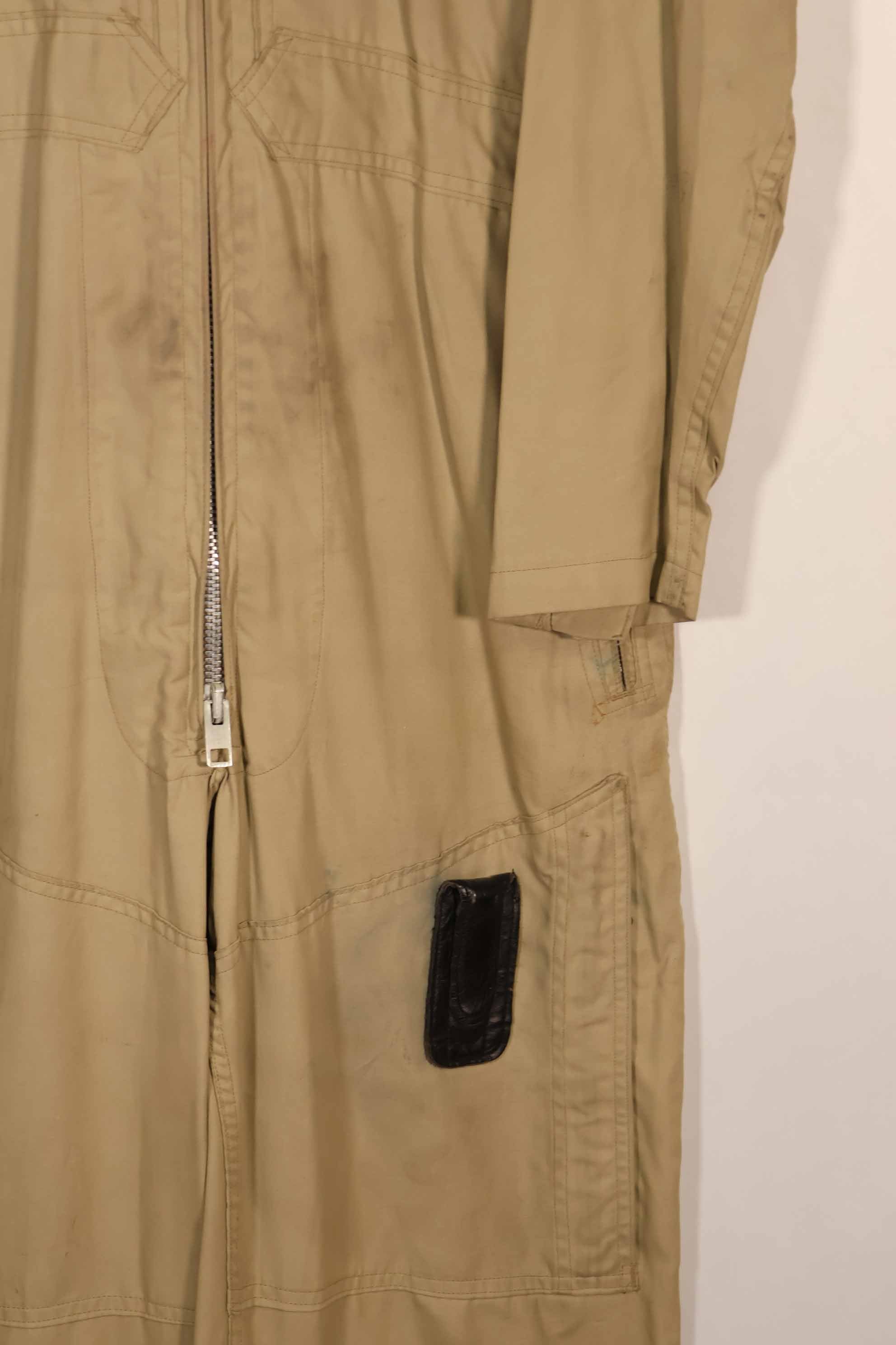 実物　1958年製　アメリカ海軍　夏用フライトスーツ　38 REGULAR　サイズ　中古品　B