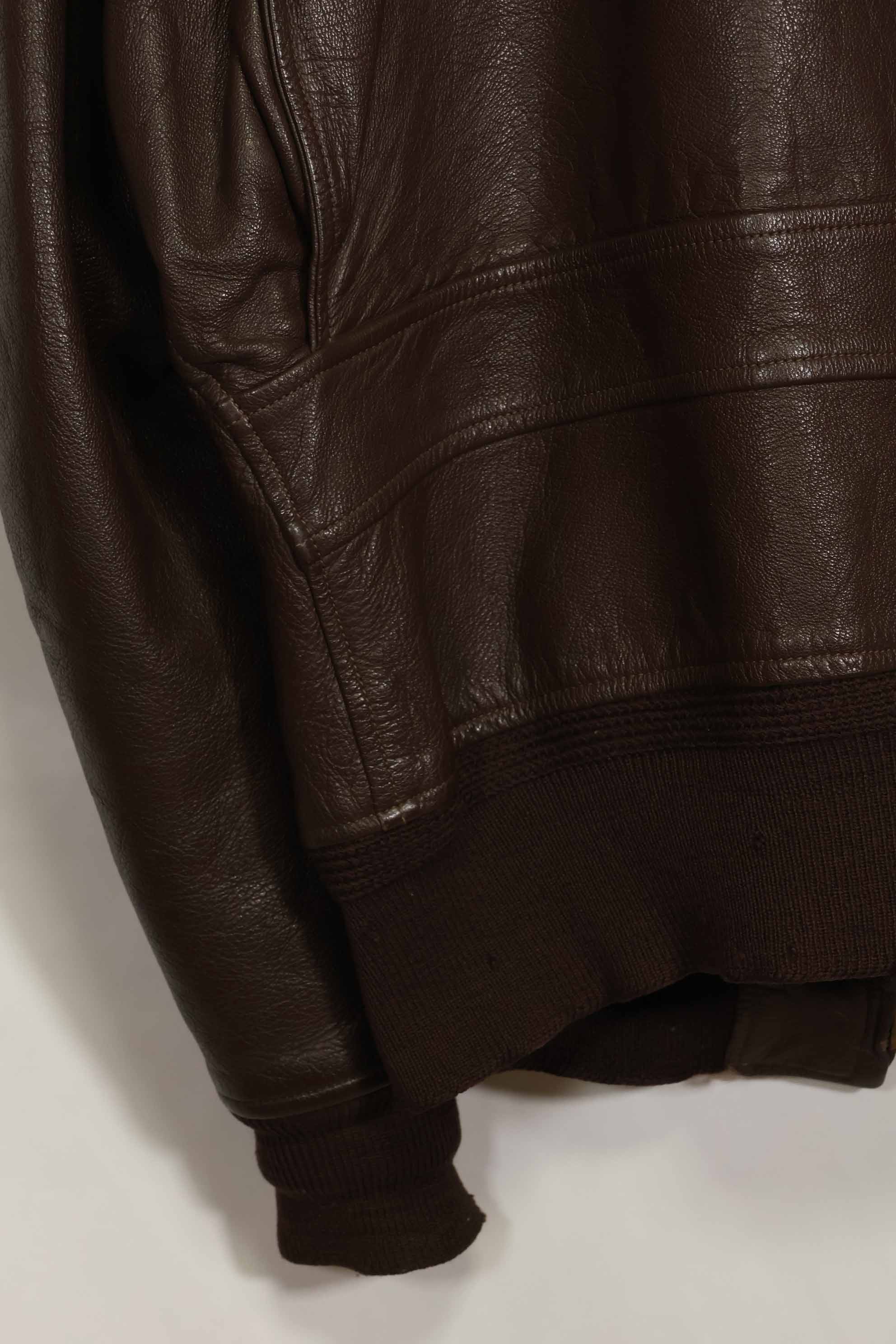 1960's U.S. Navy G-1 Flight Jacket Size 42 Snoopy Local Paint Used