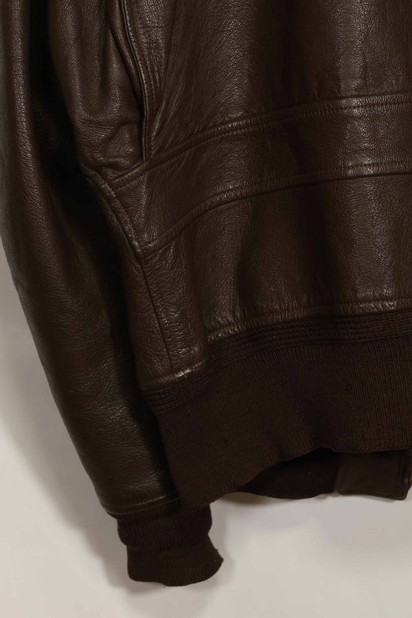 1960's U.S. Navy G-1 Flight Jacket Size 42 Snoopy Local Paint Used