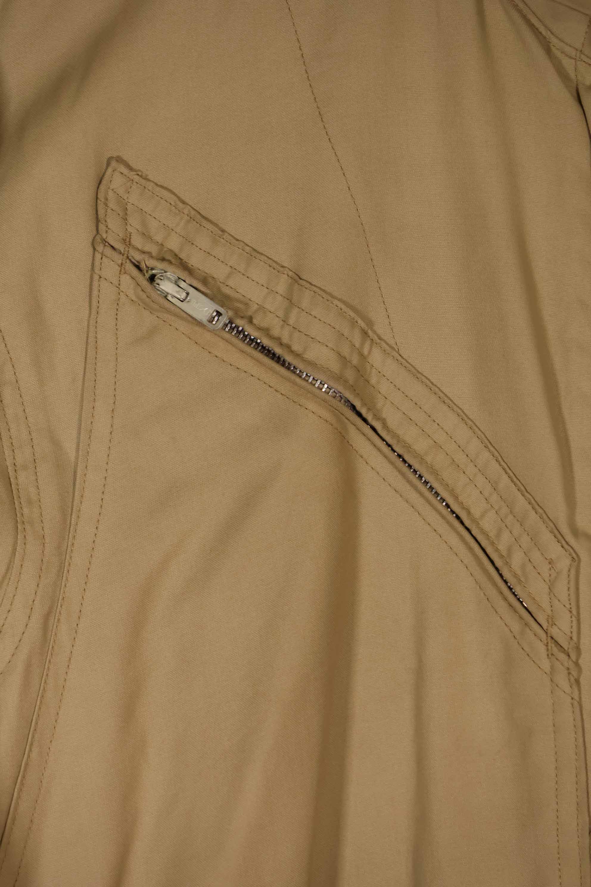 実物　1958年製　アメリカ海軍　夏用フライトスーツ　38 REGULAR　サイズ　中古品　B