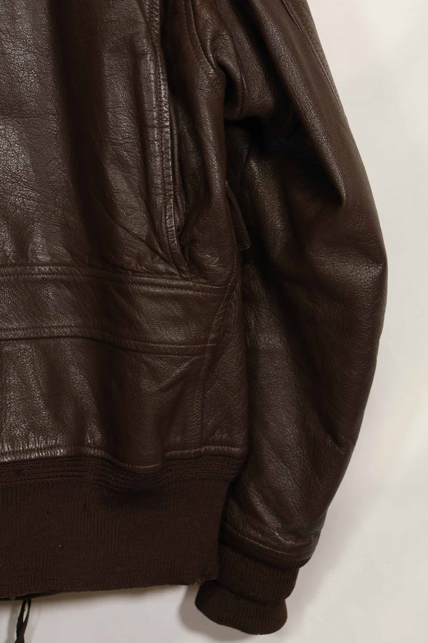 1960's U.S. Navy G-1 Flight Jacket Size 42 Snoopy Local Paint Used