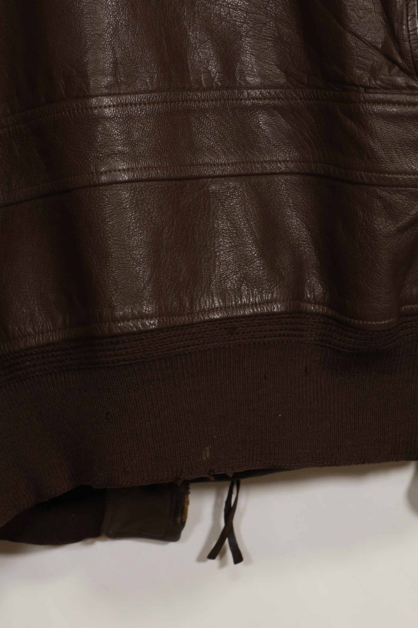 1960's U.S. Navy G-1 Flight Jacket Size 42 Snoopy Local Paint Used