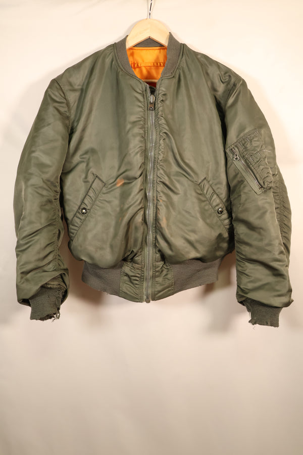 1964年契約　LARGE　アメリカ空軍　USAF　MA-1　フライトジャケット　中期型　中古品