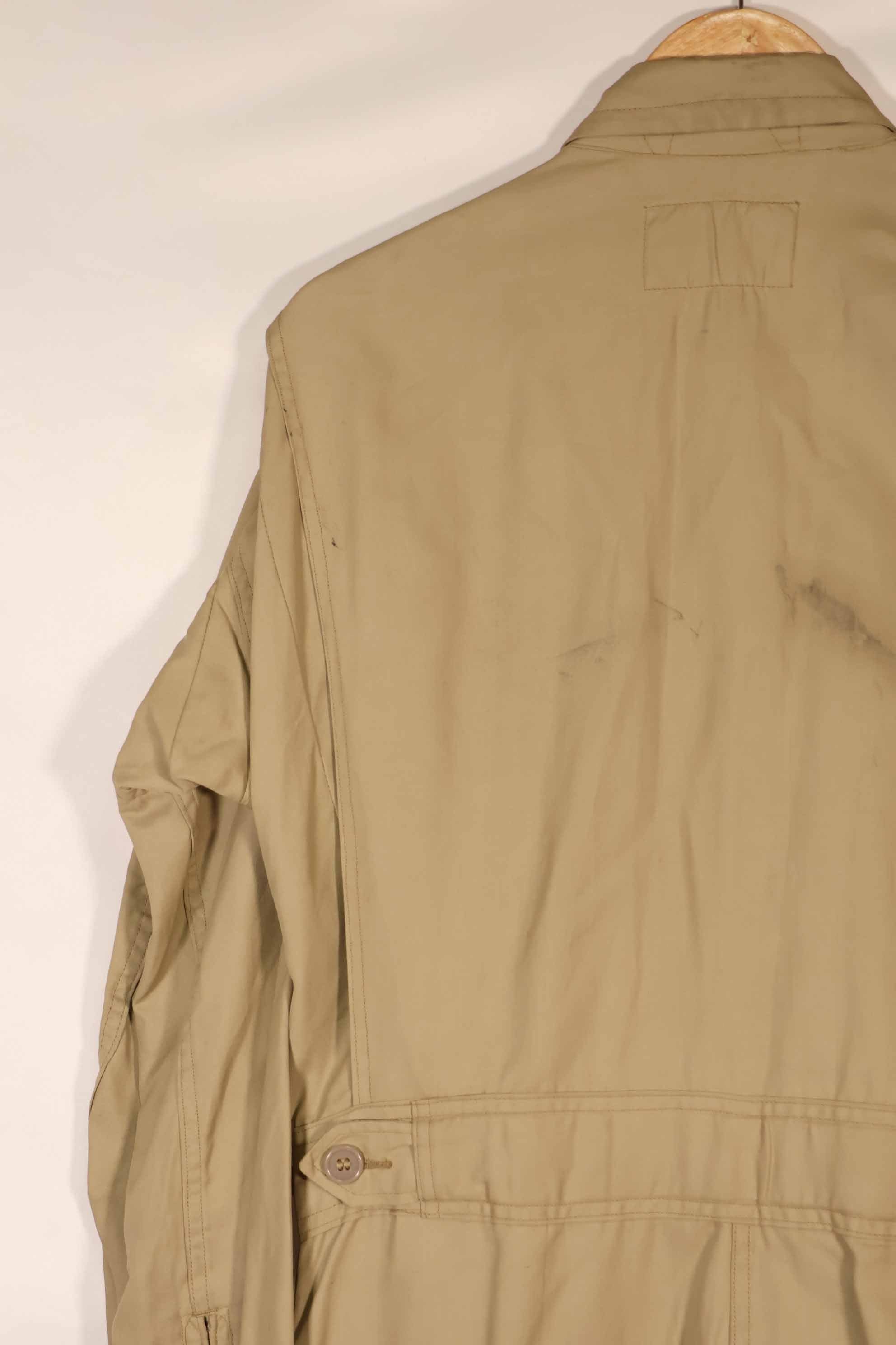 実物　1958年製　アメリカ海軍　夏用フライトスーツ　38 REGULAR　サイズ　中古品　B