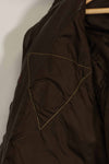 1960's U.S. Navy G-1 Flight Jacket, missing label, with first-attached patch, used.