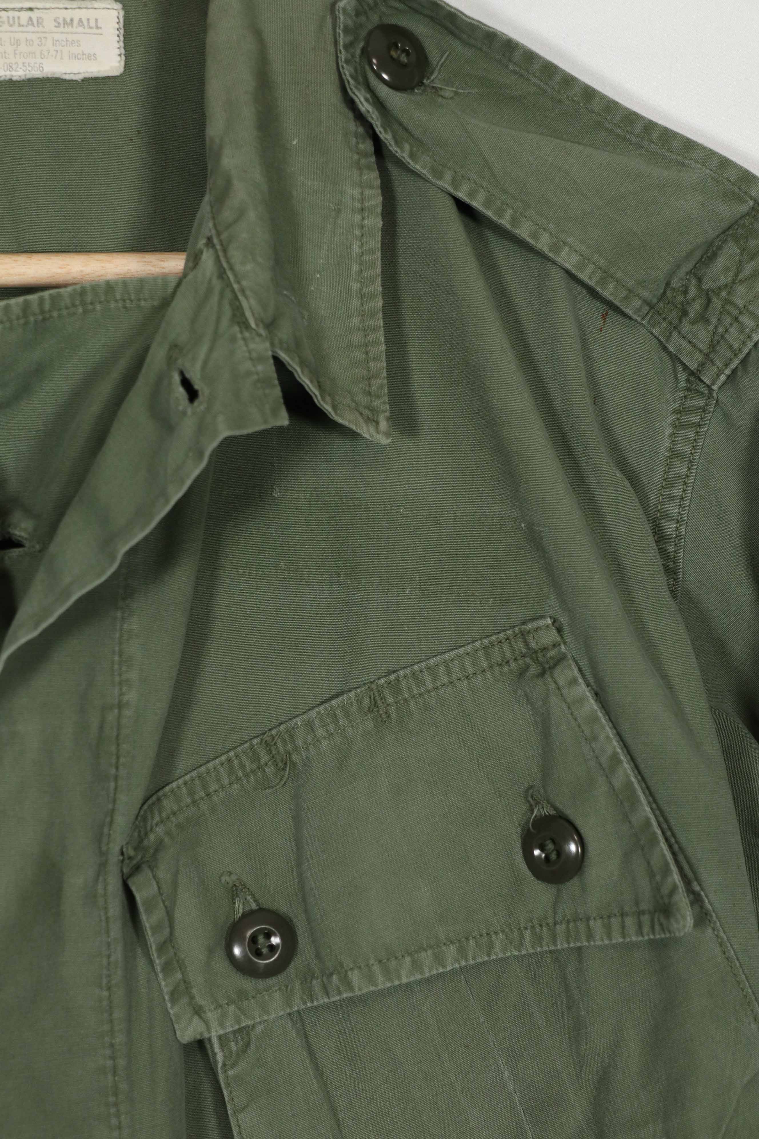 正品 1963 年第一款丛林迷彩夹克，RS 尺码，二手