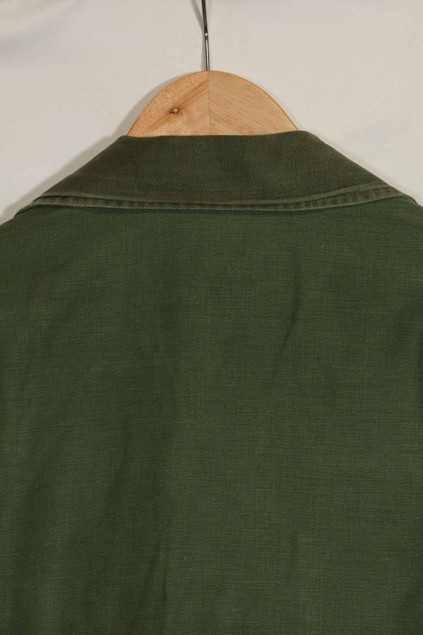 1960年代　元グリーンベレー兵士放出　OG-107　ユーティリティシャツ　初付け　パッチ付き　中古品　A