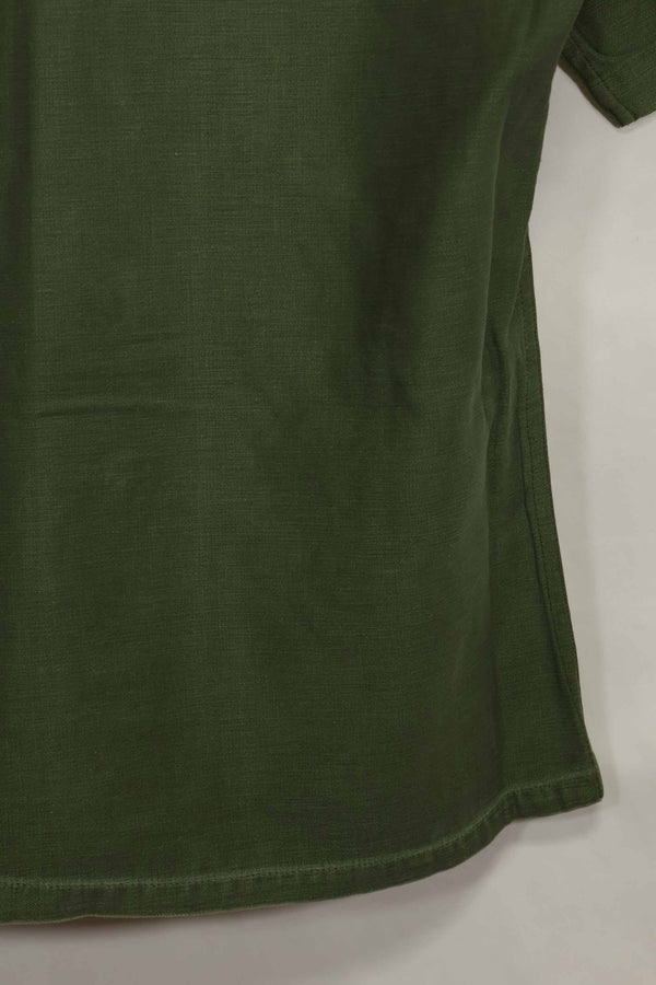 1960年代　元グリーンベレー兵士放出　OG-107　ユーティリティシャツ　初付け　パッチ付き　中古品　A