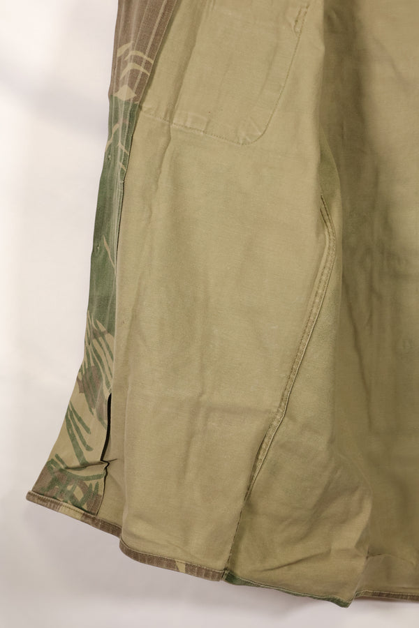 実物　ローデシア軍　ローデシア迷彩　PARAMOUNT製　シャツ　退色あり　中古品