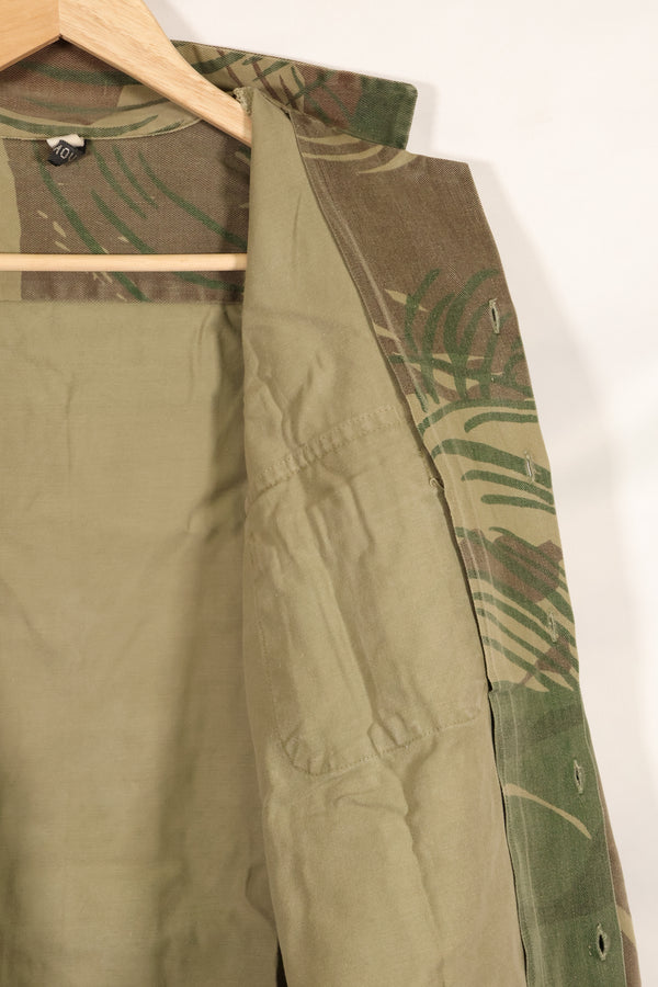 実物　ローデシア軍　ローデシア迷彩　PARAMOUNT製　シャツ　退色あり　中古品